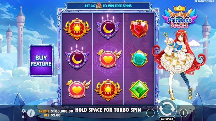 Starlight Princess Pachi slot screen 1