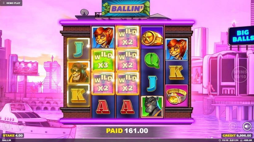 Ballin’ slot screen 7