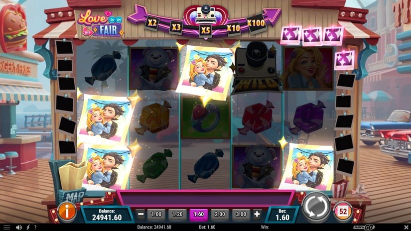 Love is in the Fair slot screen 3