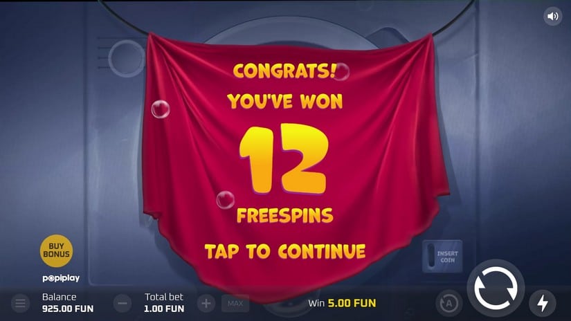 Cash Wash slot screen 3