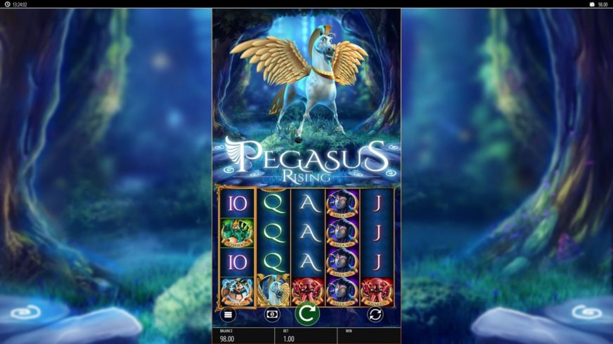 Pegasus Rising slot screen 2