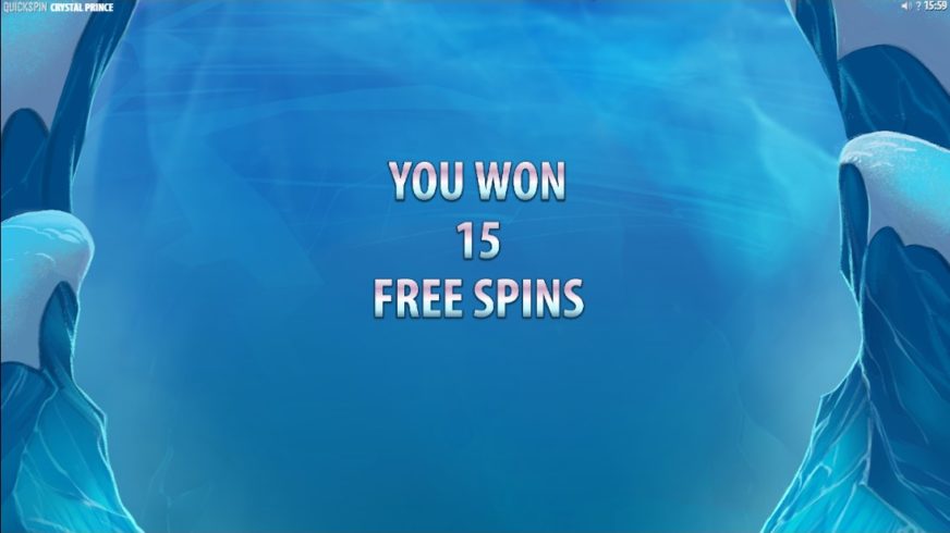Crystal Prince slot screen 2