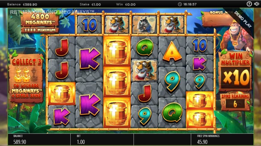 Return of Kong Megaways slot screen 6