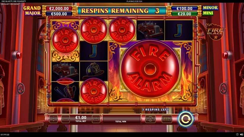 Fire Blaze Fire Fighter slot screen 4