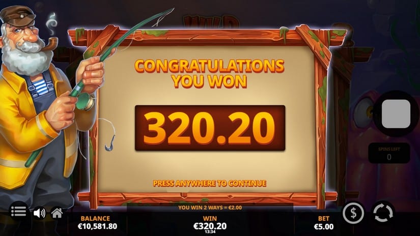 Wild Fishin Wild Ways slot screen 6