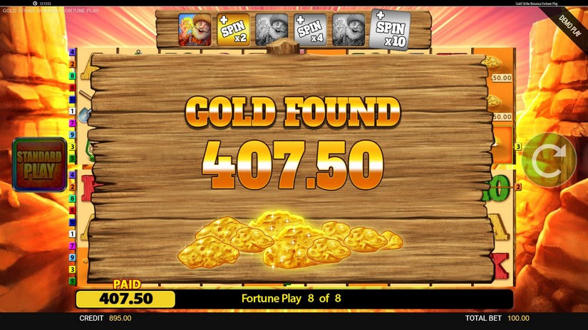 Gold Strike Bonanza Fortune Play slot screen 6