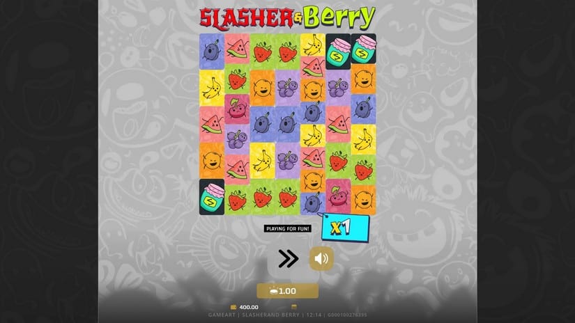 Slasher & Berry slot screen 2