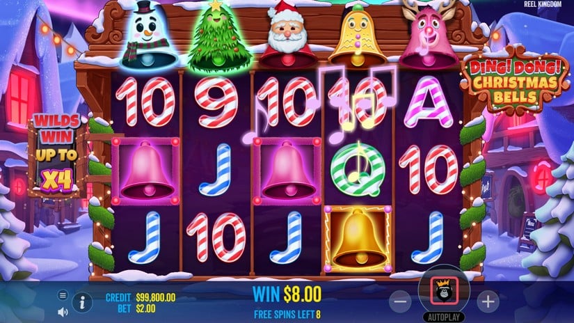 Ding Dong Christmas Bells slot screen 4