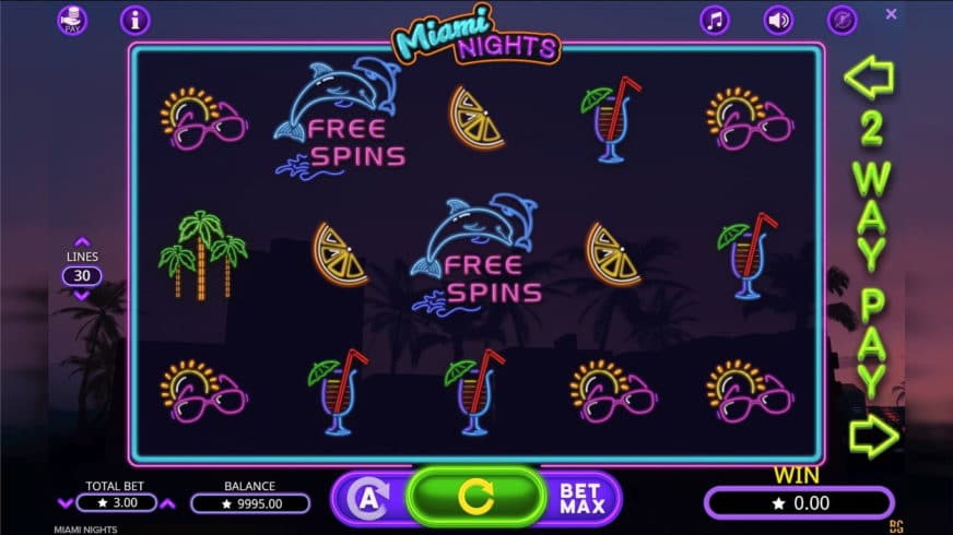 Paris Nights slot screen 1