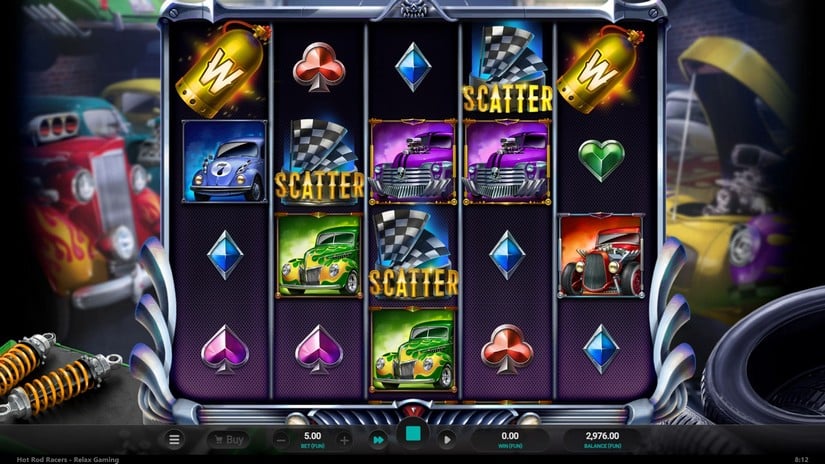 Hot Rod Racers slot screen 4