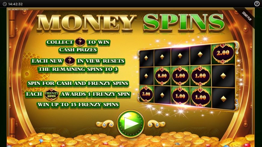 Big Money Frenzy slot screen 2