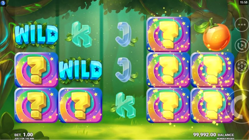 Wonder Woods slot screen 2