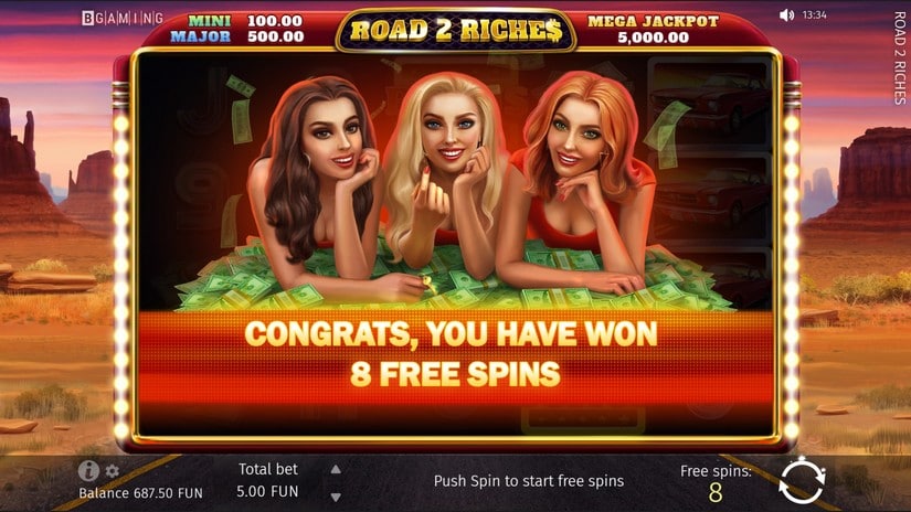 Road 2 Riches slot screen 4