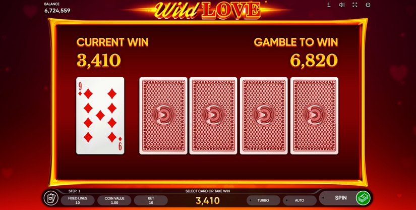 Wild Love slot screen 6
