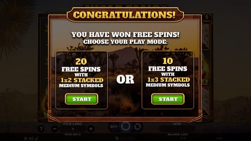 Wolf Fang The Wilderness slot screen 3