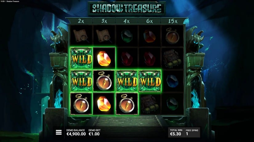 Shadow Treasure slot screen 5