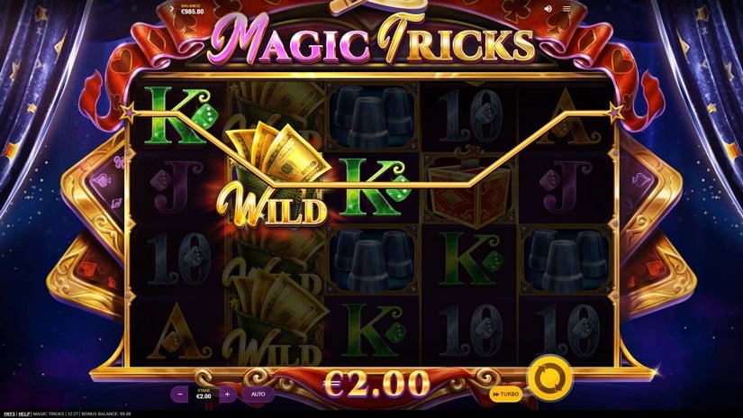 Magic Tricks slot screen 2