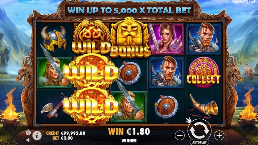 Kingdom of Asgard slot screen 3