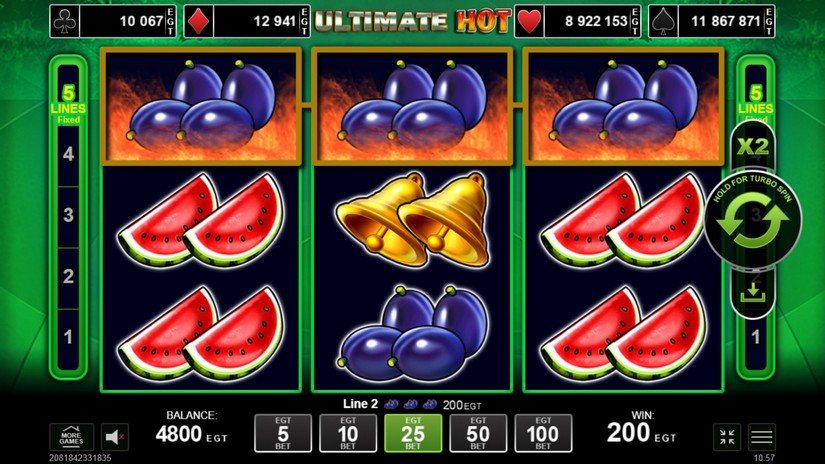 Ultimate Hot slot screen 4