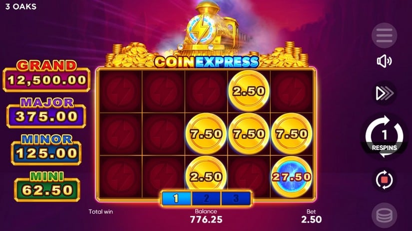 Coin Express slot screen 4