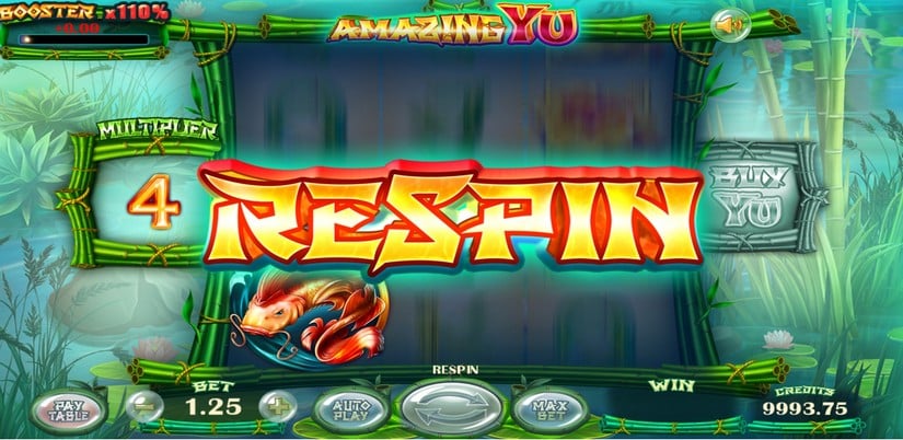 Amazing Yu slot screen 2