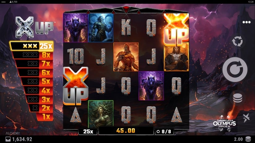 Chronicles of Olympus II – Hades slot screen 3