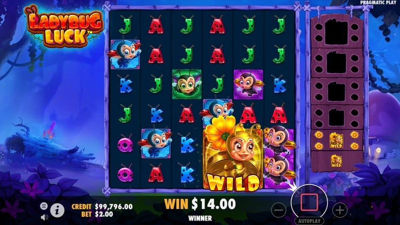 LadyBug Luck slot screen 5