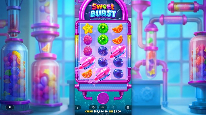 Sweet Burst slot screen 3