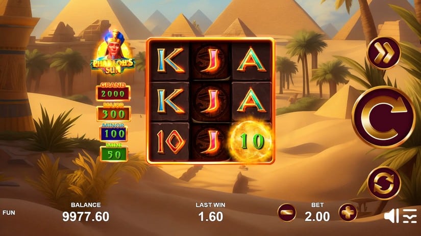 Pharaon’s Sun slot screen 2