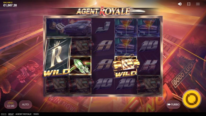 Agent Royale slot screen 2