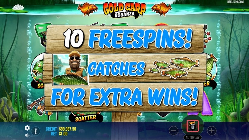 Gold Carp Bonanza slot screen 4
