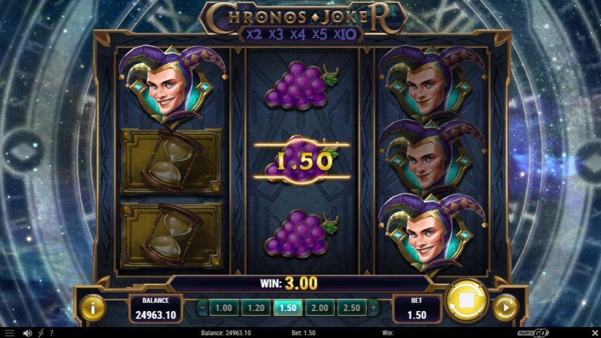Chronos Joker slot screen 4