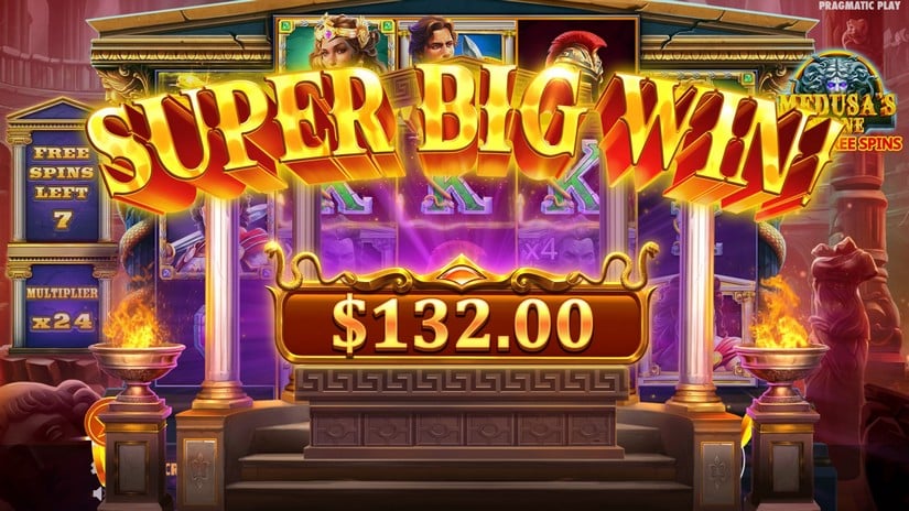 Medusa’s Stone slot screen 6