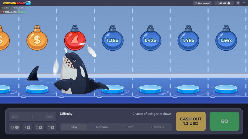 Chicken Road Ice slot screen 3