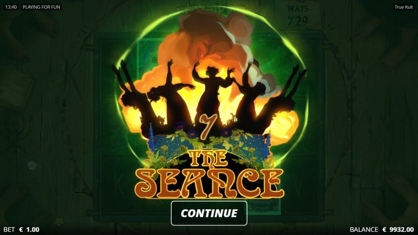 True Kult slot screen 3