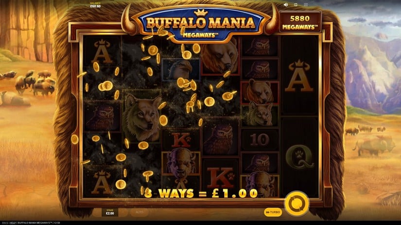 Buffalo Mania MegaWays slot screen 4