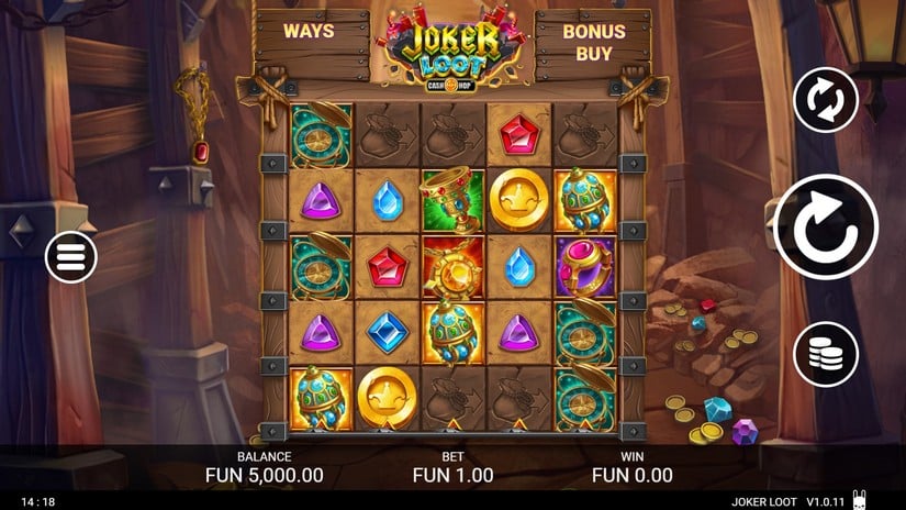 Joker Loot slot screen 1
