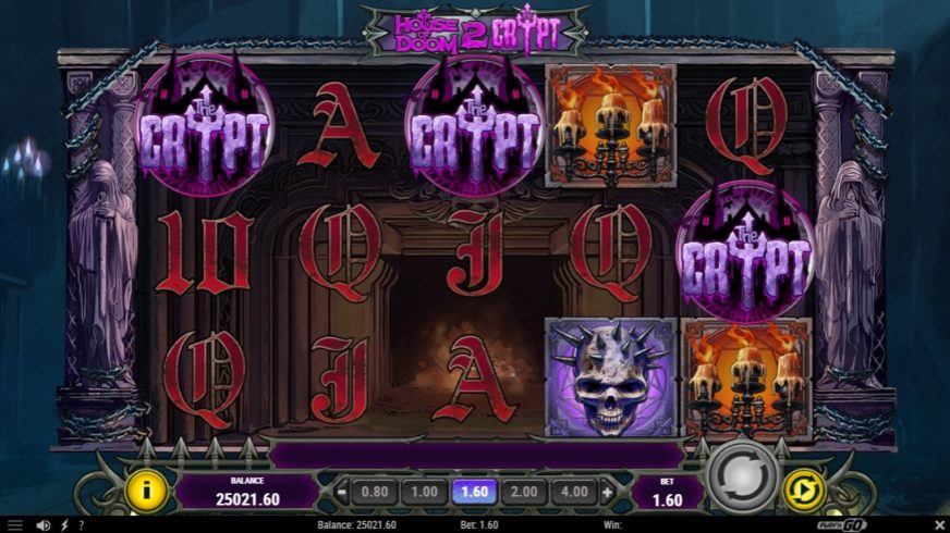 House of Doom 2: The Crypt slot screen 4