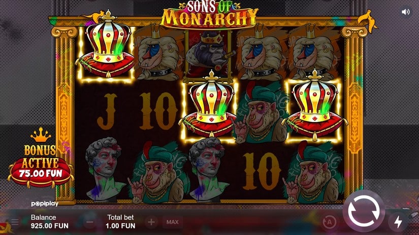 Sons of Monarchy slot screen 2