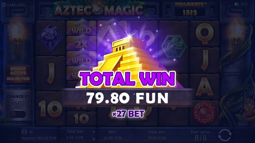Aztec Magic Megaways slot screen 6