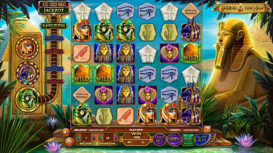 Legend Of The Nile slot screen 2