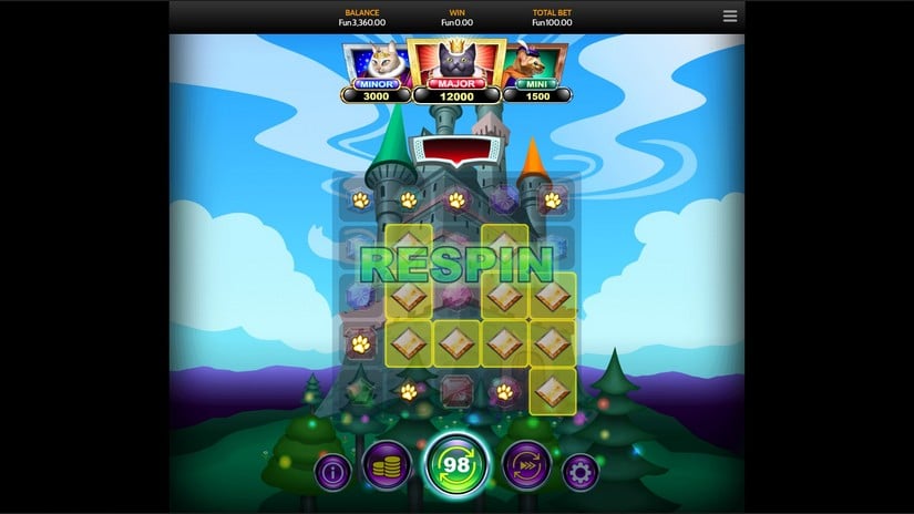 Jewelry Cats slot screen 3