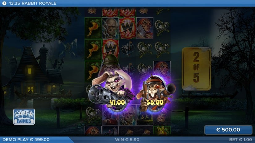 Rabbit Royale slot screen 6
