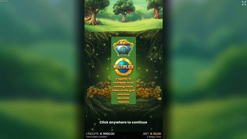 3 Ribbon Pots slot screen 3