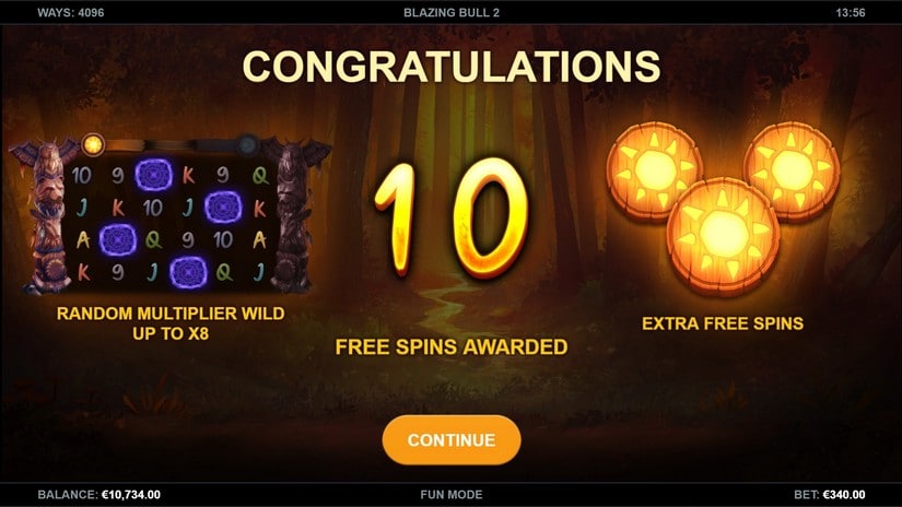 Blazing Bull 2 slot screen 7