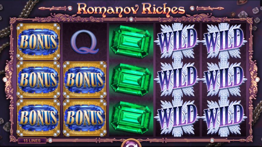 Romanov Riches slot screen 1