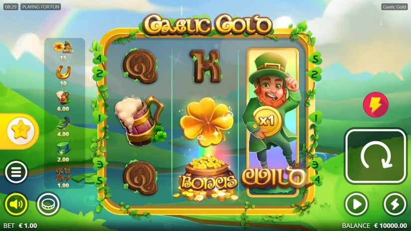 Gaelic Gold slot screen 1