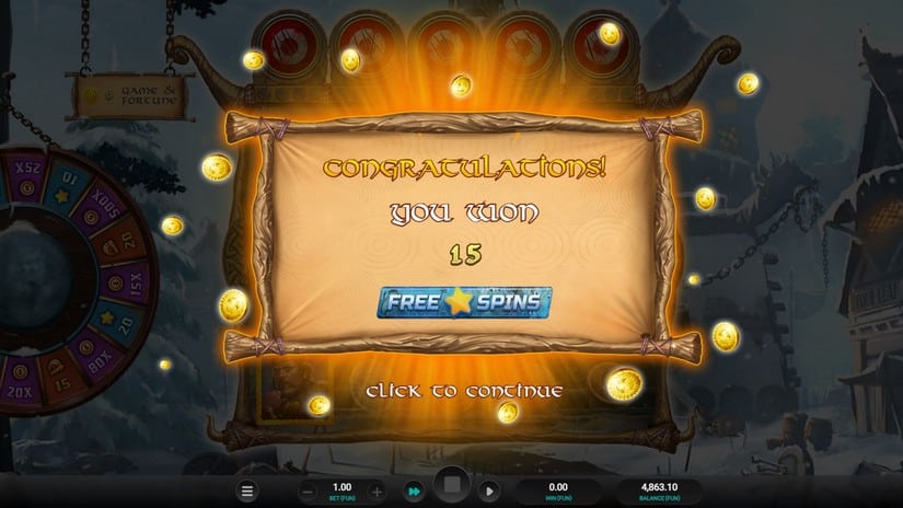 Bloodaxe slot screen 8