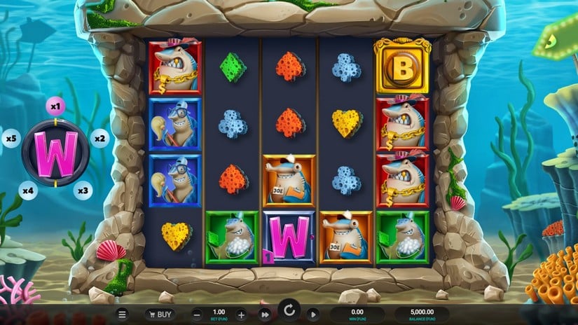 Shark Wash slot screen 1