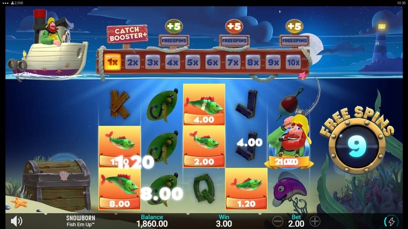 Fish ‘Em Up slot screen 4